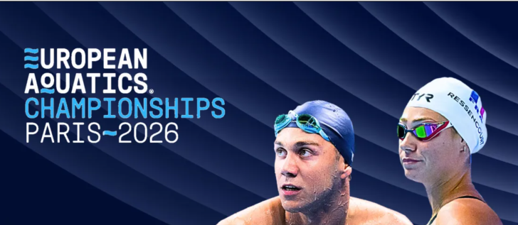 Affiche officiel des Championnats d'Europe de natation